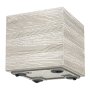 Kvetináč Prosperplast MADERA SQUARE eco wood 28,8 cm bílý eco