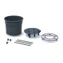 Kvetináč Prosperplast TOMATO GROWER na pestovanie paradajok 29,5 cm antracit