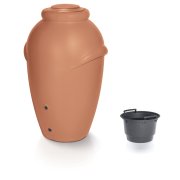 Sud na dešťovou vodu AQUACAN 360 l - barva: cihla