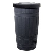 Sud na dešťovou vodu WOODCAN 265 l - barva: černá