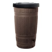 Sud na dešťovou vodu WOODCAN 265 l - barva: hnědá