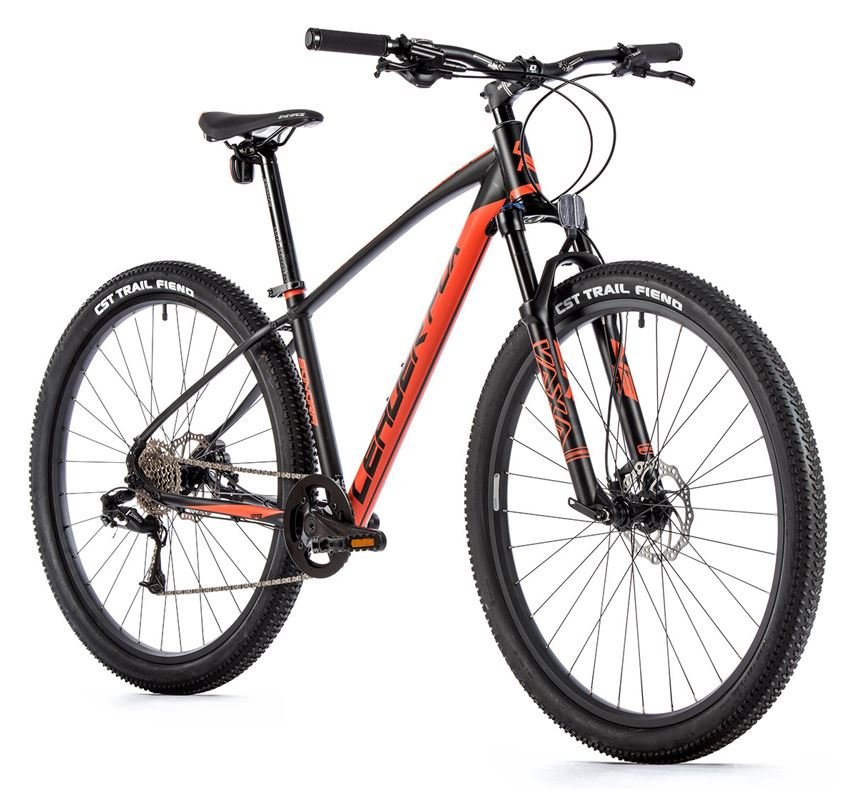 Horský bicykel Leader Fox SONORA, 2023-1 kolesá 29" rám 18" čierno oranžová