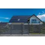 Brána G21 Reno 350x176 cm dvojkrídlová, antracitová