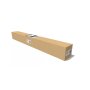 Stĺpik G21 pre plotové pole 10x169 cm s patkou, antracitový