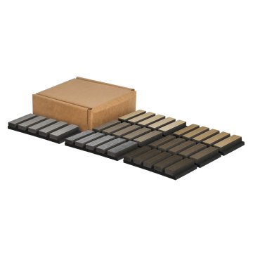 Sada vzoriek G21 akustických panelov, 7 vzoriek