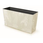 Truhlík URBI CASE BETON EFFECT M s vkladem 77 cm - barva:  písková