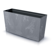 Truhlík URBI CASE BETON EFFECT M  vkladem 77 cm - barva: marengo