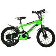 Detský bicykel Dino Bikes 416UL zelené 16" chlapčenské