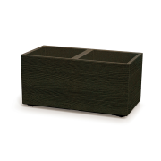 Květináč MADERA CASE ECO WOOD 77 cm - barva: kávová ECO