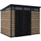 Záhradný domček Keter PENT Signature 9x7 Ashwood, s podlahou