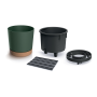 Kvetináč Prosperplast HOME GROWER na pěstování rajčat 35 l tmavě zelený